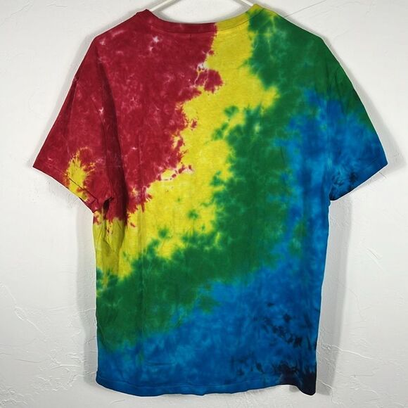 🔥🔥 POLO RALPH LAUREN Tie-Dye Designer Streetwear Tee Size Medium - PERFECT! - Picture 6 of 7